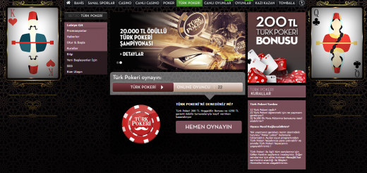 Bets10 Türk Pokeri Nasıl Oynanır